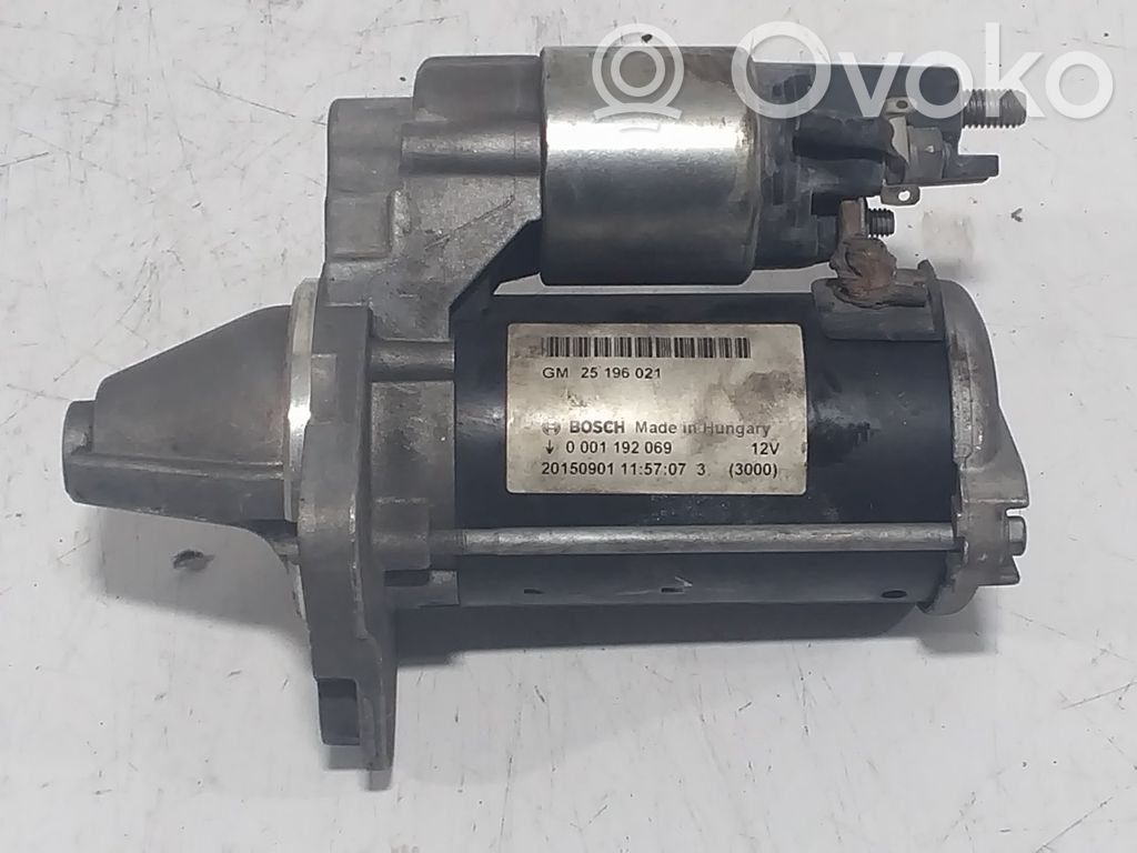 Starter motor   25196021,0001192069,20260070,30228812,VDMS13