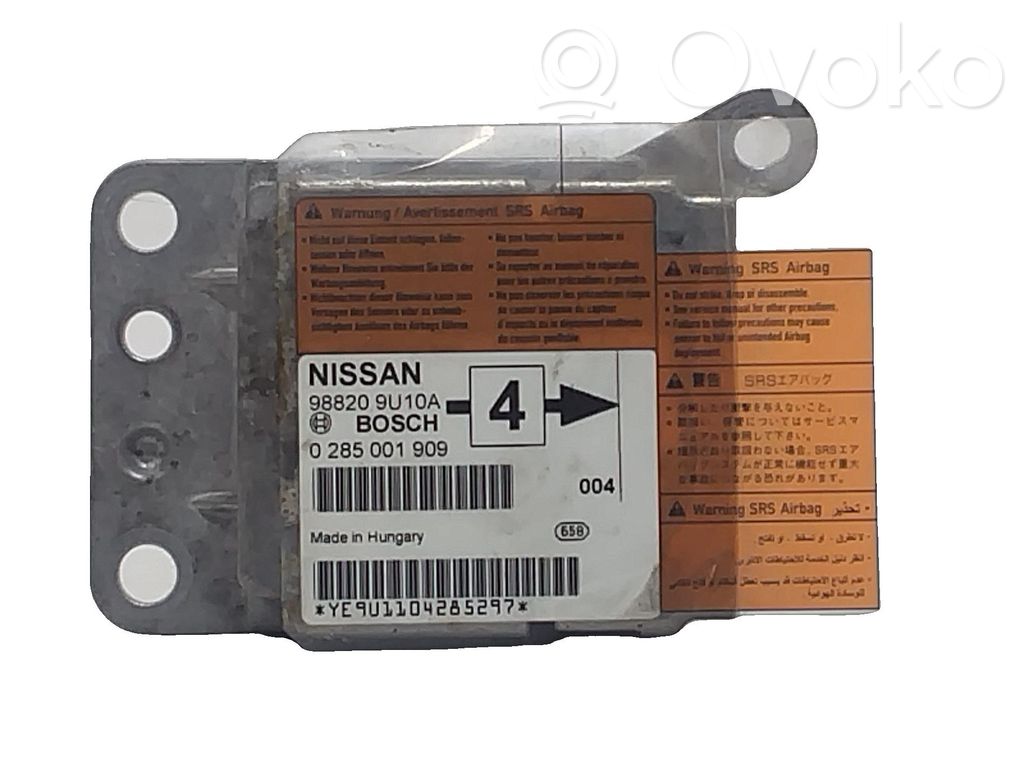 Nissan Note (E11) Centralina/modulo airbag 