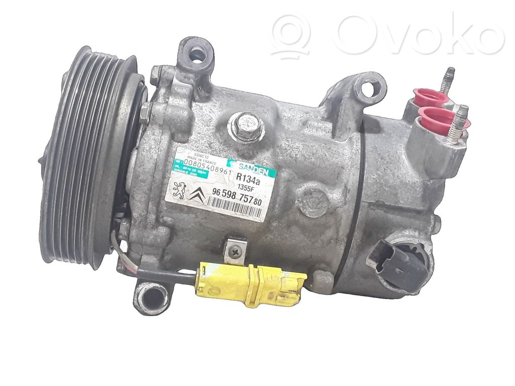 Peugeot 207 Compresor (bomba) del aire acondicionado (A/C)) 