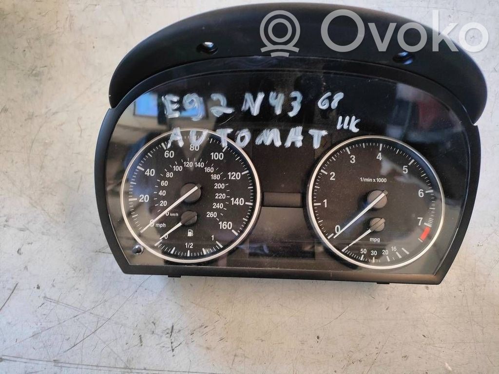 BMW 3 E90 E91 Nopeusmittari (mittaristo) 