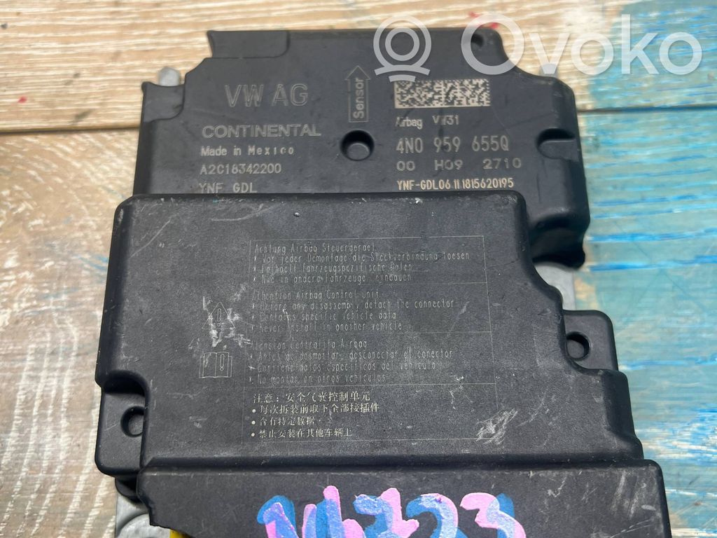 Audi A6 S6 C8 4K Airbag control unit/module 