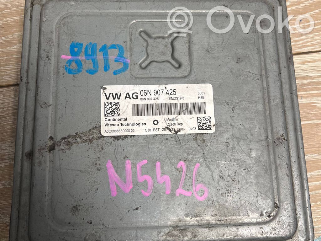 Audi A6 S6 C8 4K Unitate/modul de control motor 