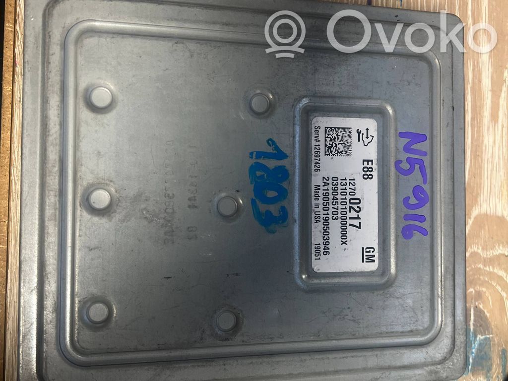 Opel Astra K Engine control unit/module 