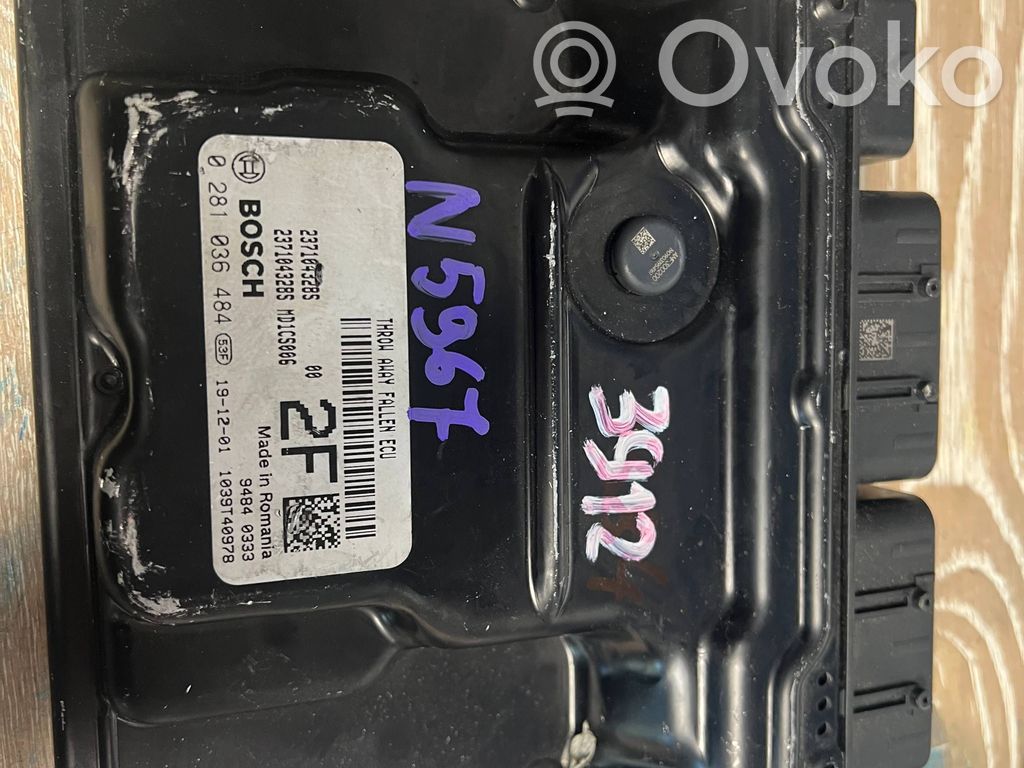 Engine control unit/module ECU   2371043285,0281036484