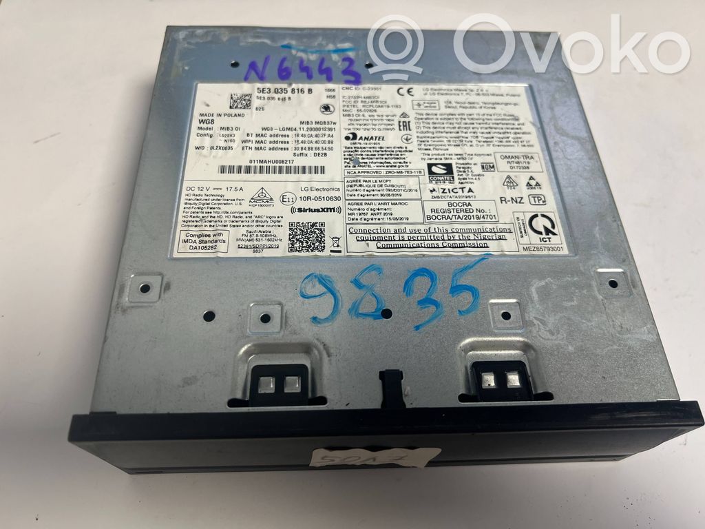 Skoda Octavia Mk4 Navigation maps CD/DVD 