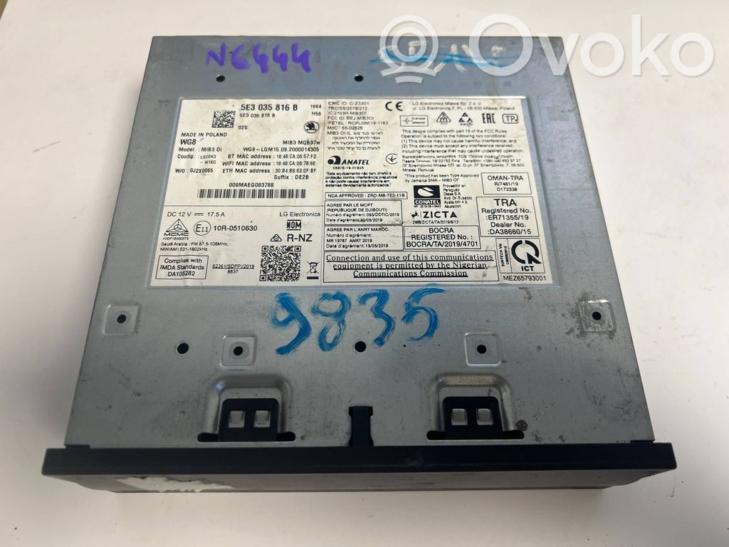 Skoda Octavia Mk4 Navigation maps CD/DVD 