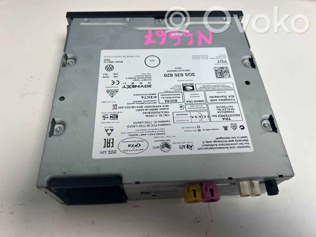 Volkswagen T-Roc Unitate principală radio/CD/DVD/GPS 