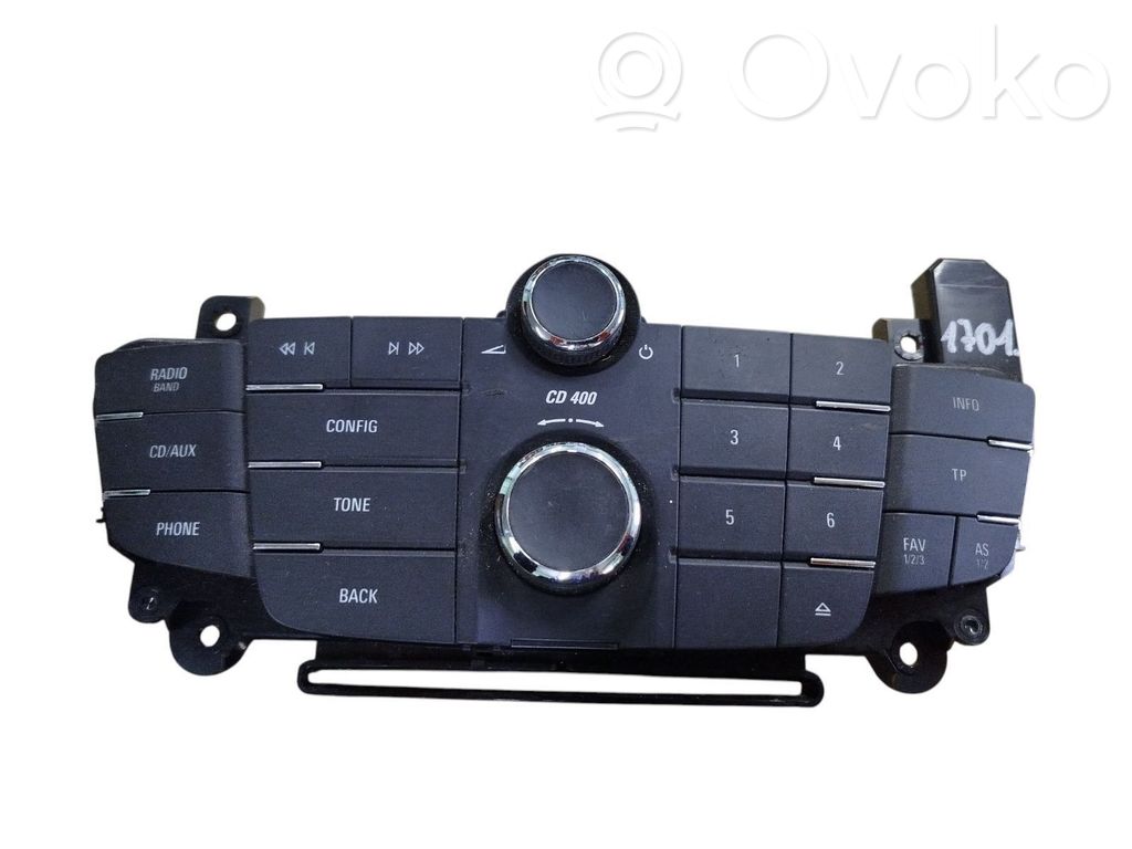 Opel Insignia A Unidad delantera de radio/CD/DVD/GPS 