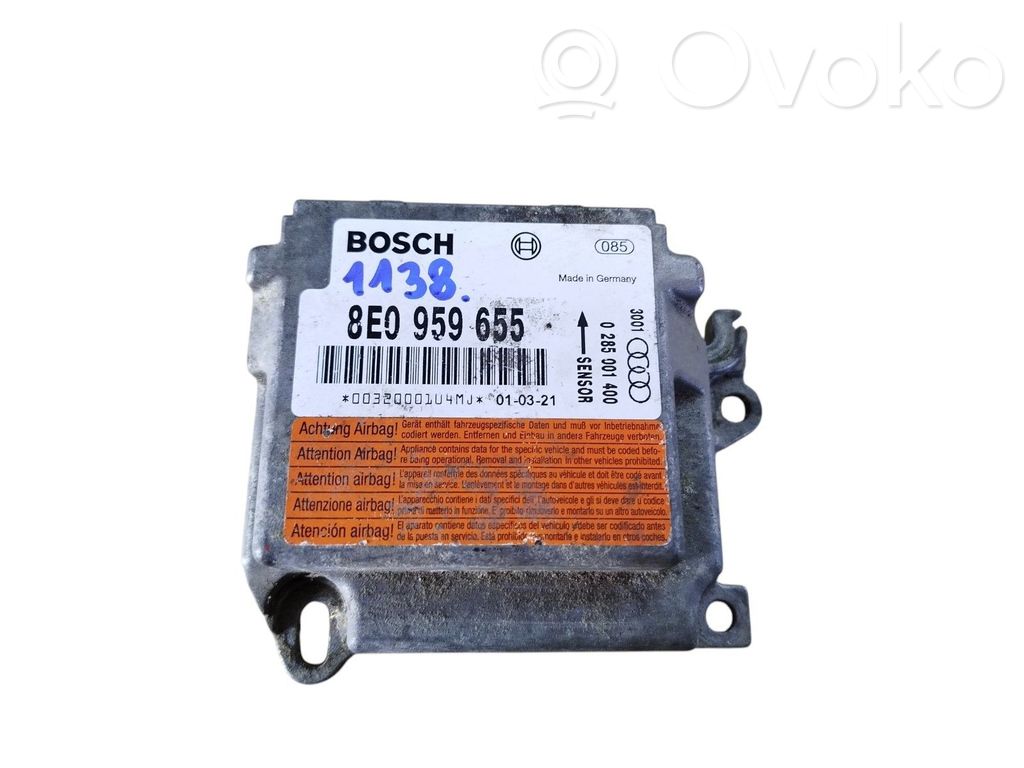 Audi A4 S4 B7 8E 8H Airbag control unit/module 