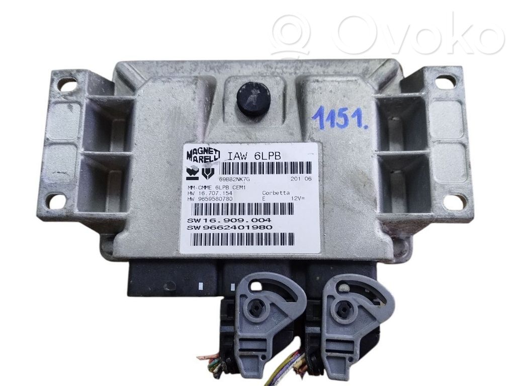 Citroen C4 Grand Picasso Engine control unit/module 