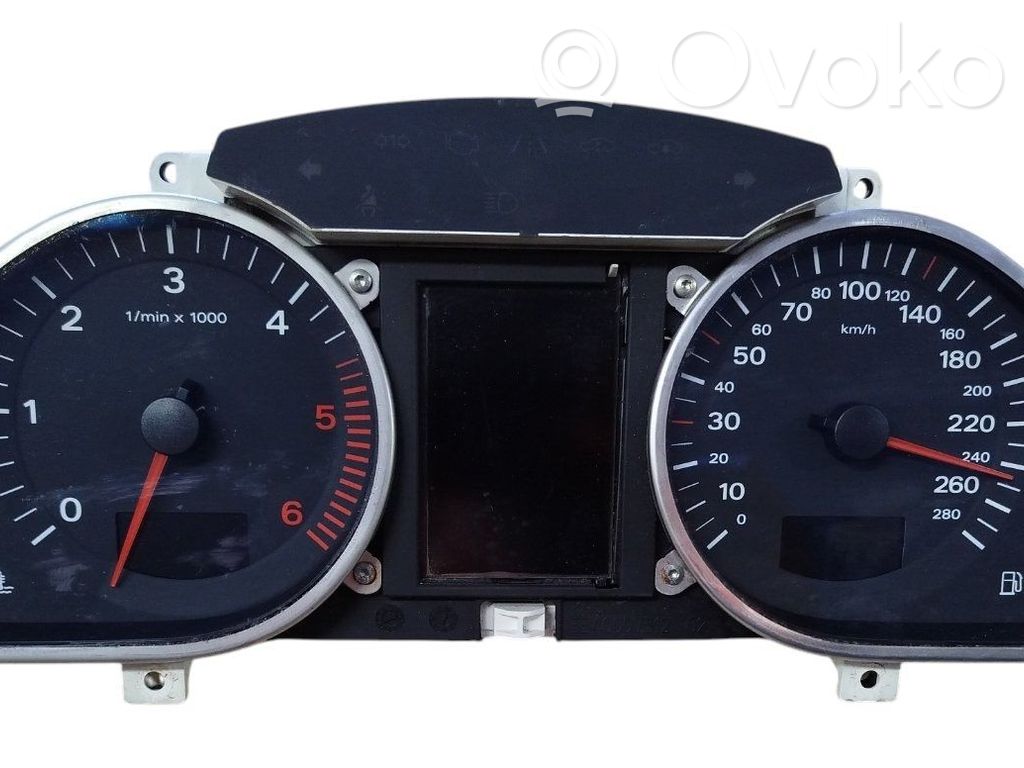 Audi A6 S6 C6 4F Speedometer (instrument cluster) 