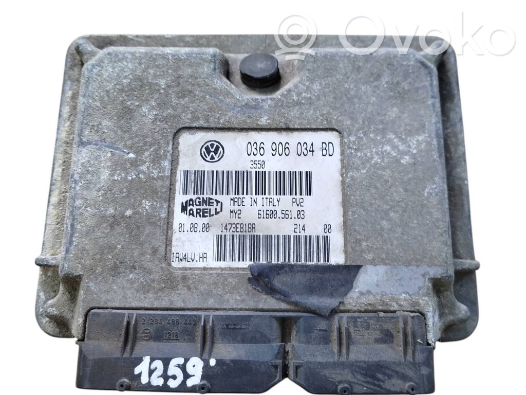 Opel Astra G Engine control unit/module 