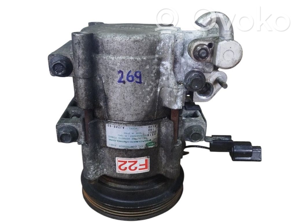 Air conditioning (A/C) compressor (pump)   AJ2AB03