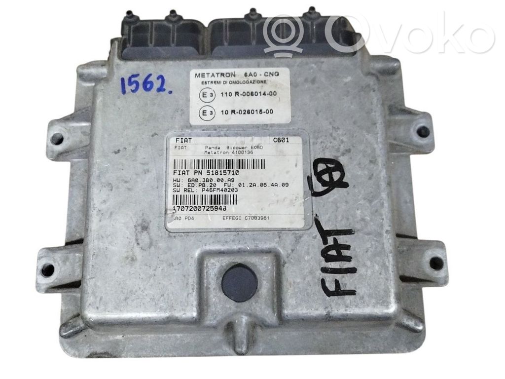 Moottorin ohjainlaite/moduuli   51815710
