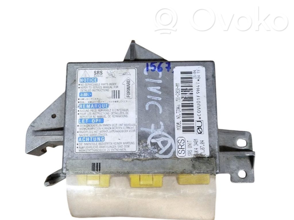 Honda Civic Airbag control unit/module 