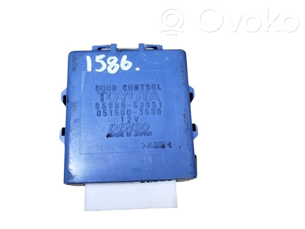 Toyota Yaris Other control units/modules 