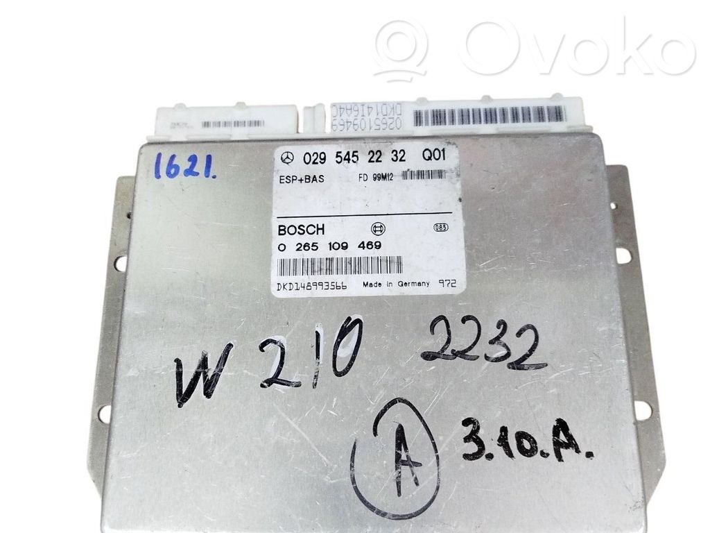 Mercedes-Benz E W210 ESP (stability system) control unit 