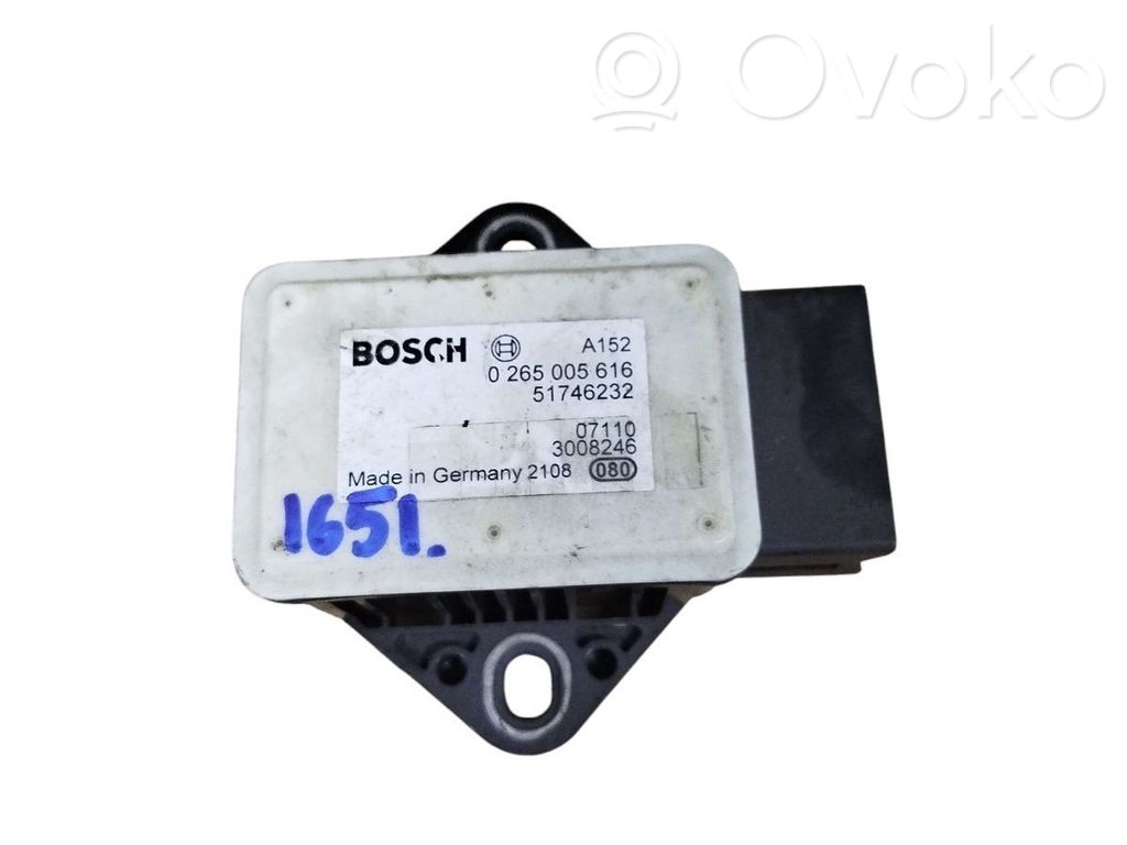 Fiat Doblo ESP acceleration yaw rate sensor 