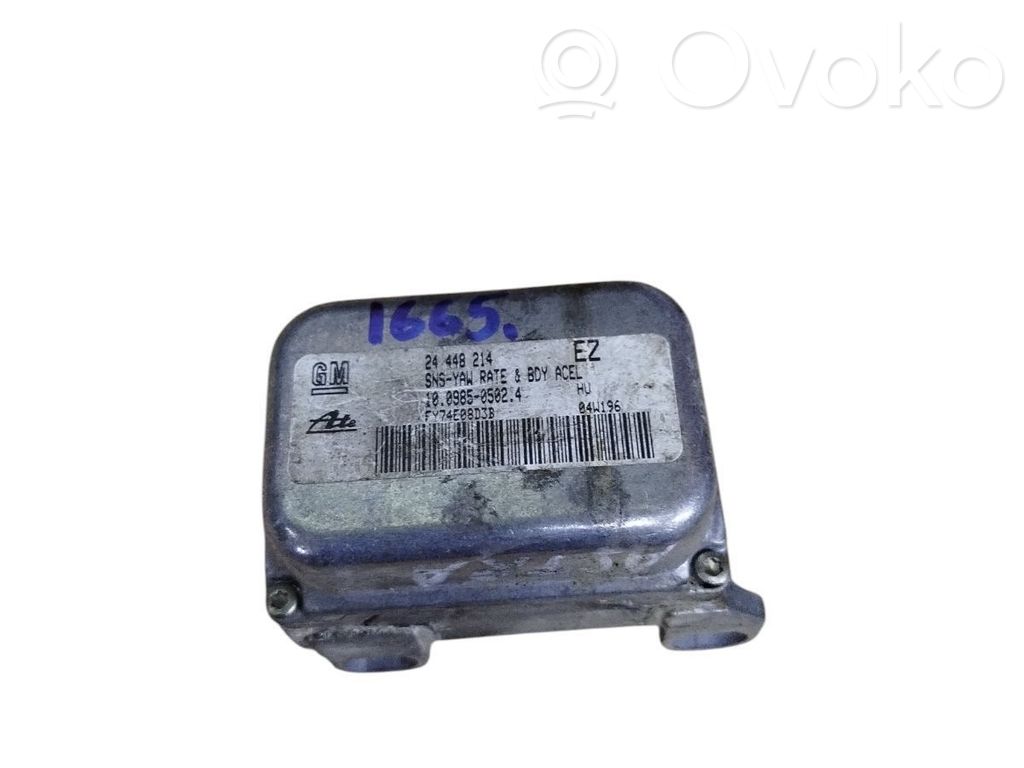 Opel Astra H Sensor ESP de aceleración de frecuencia del intermitente 