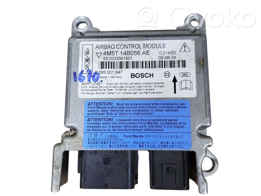 Ford C-MAX I Airbag control unit/module 