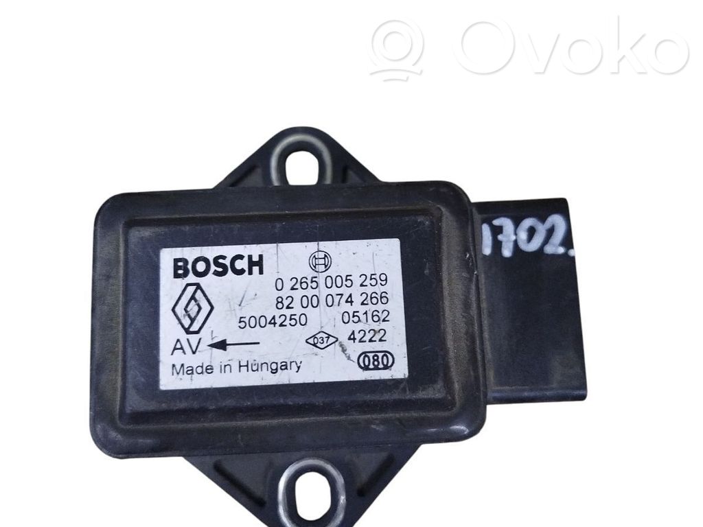 Renault Scenic II -  Grand scenic II ESP acceleration yaw rate sensor 