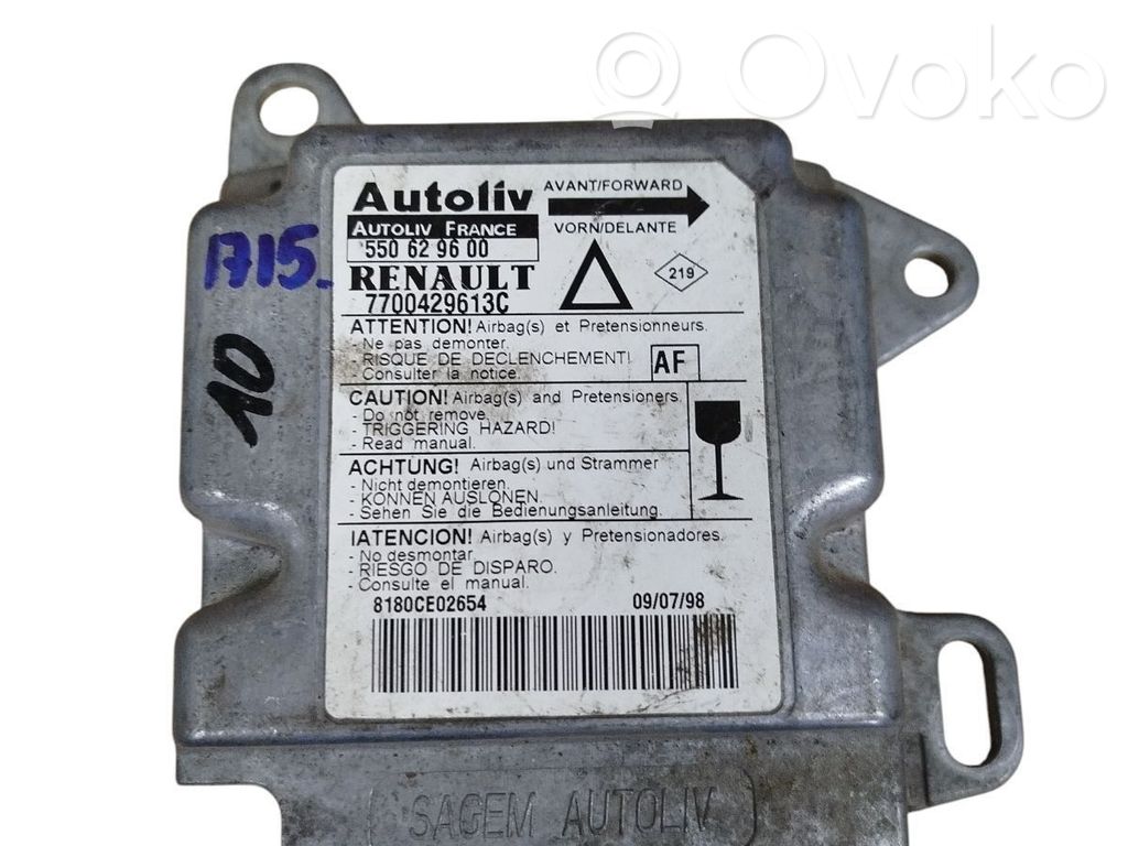 Renault Laguna II Airbag control unit/module 