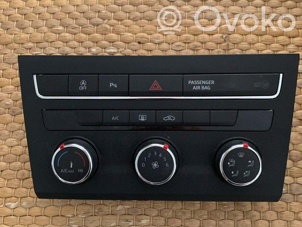 Climate control unit   5F0907426AB,5HB01318010