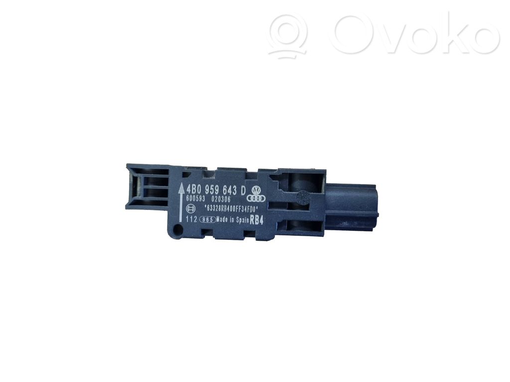 Airbag deployment crash/impact sensor   4B0959643D