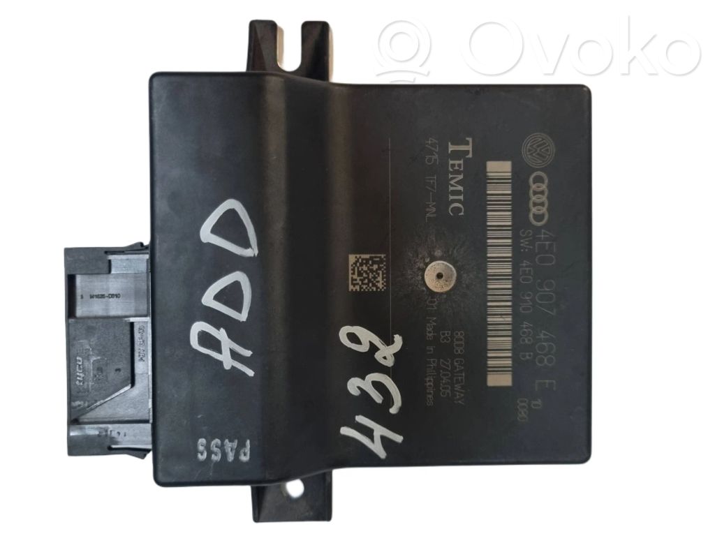 Módulo de control Gateway   4E0907468E,4E0910468B,4715TF7MNL
