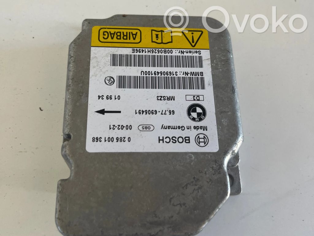 BMW 3 E46 Airbag control unit/module 