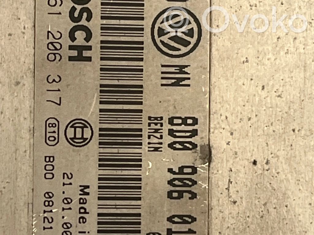 Engine control unit/module   0261206317,8D0906018