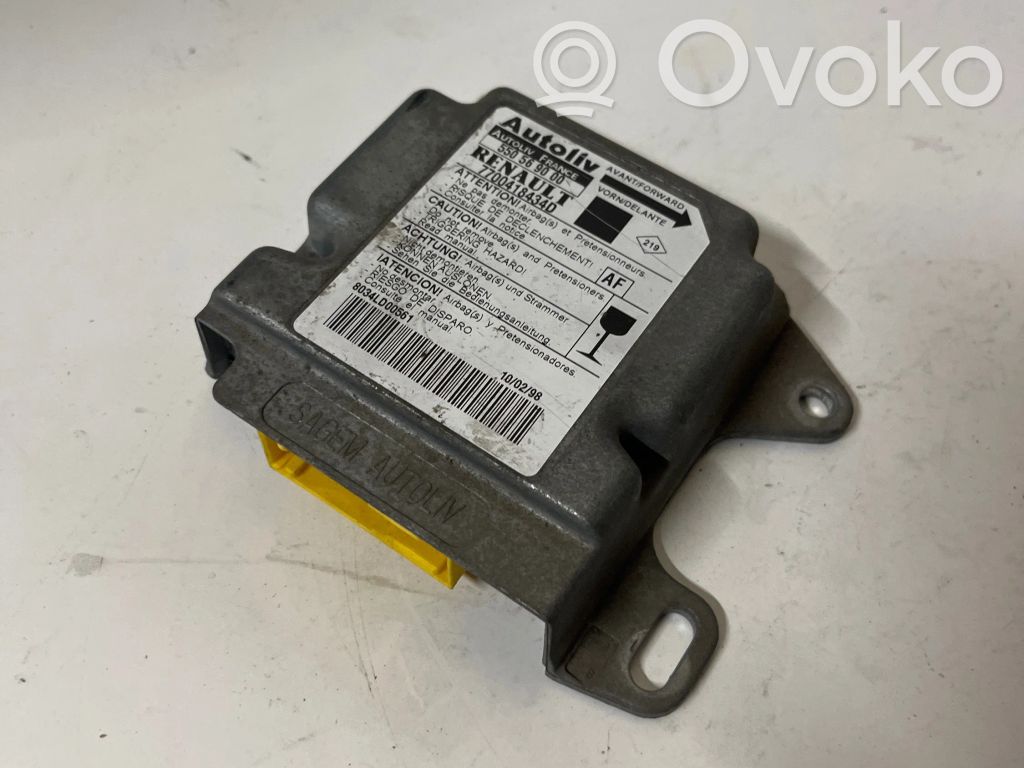 Renault Scenic I Airbag control unit/module 