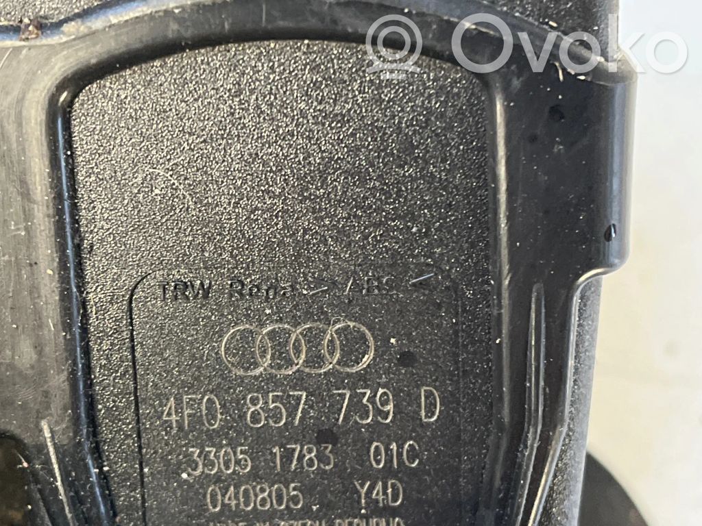 Audi A6 S6 C6 4F Vidējās jostas sprādze (aizmugurē) 