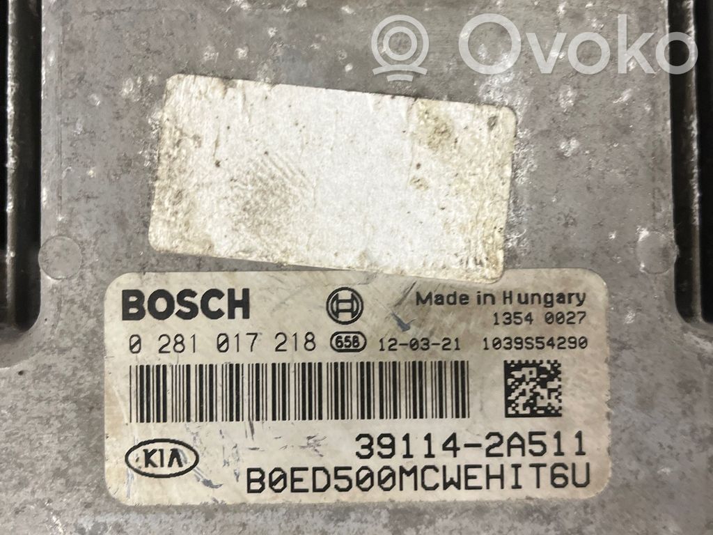Moottorin ohjainlaite/moduuli   391142A511,1039S54290,0281017218