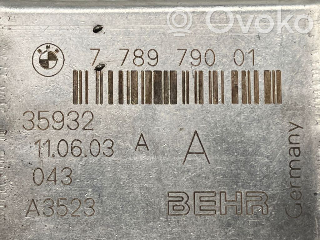 BMW 3 E46 EGR valve cooler 