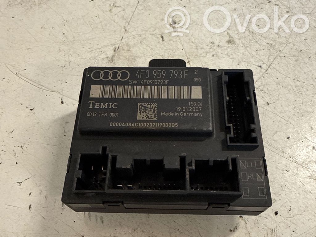 Door control unit/module   4F0959793F,4F0910793F,190120