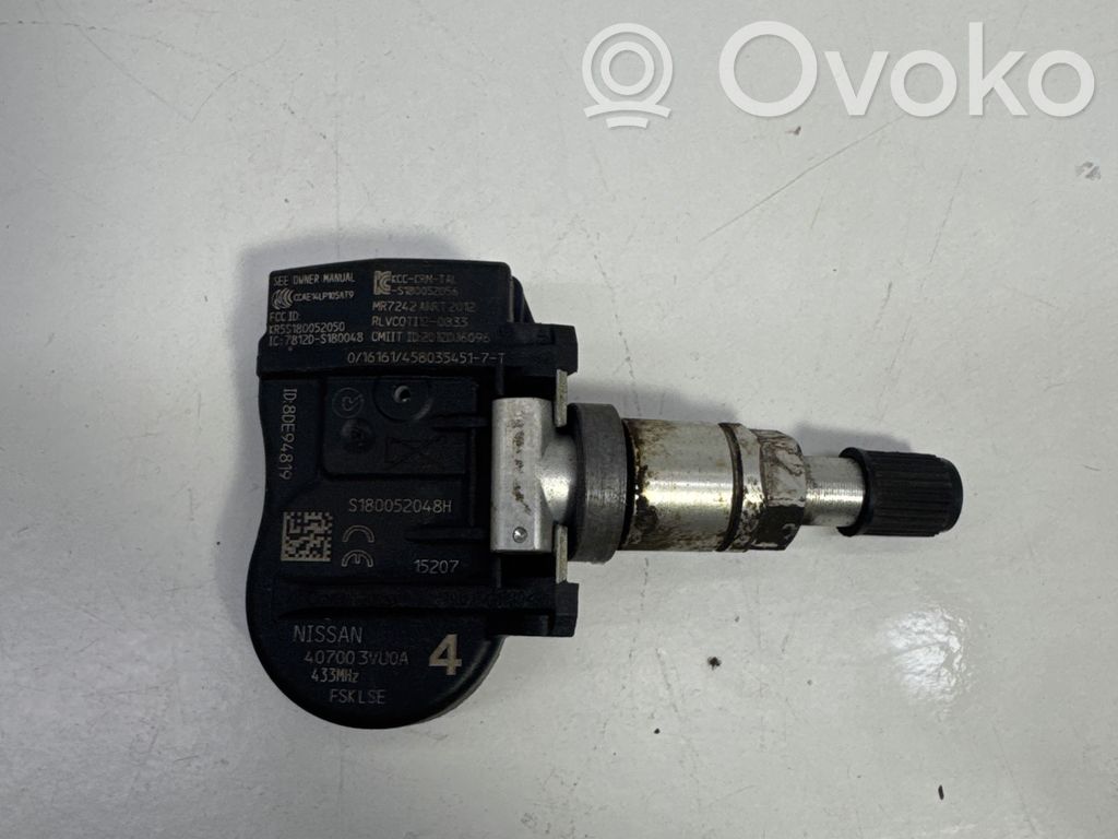 Nissan Qashqai Tire pressure sensor 