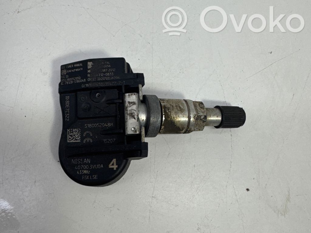 Nissan Qashqai Tire pressure sensor 