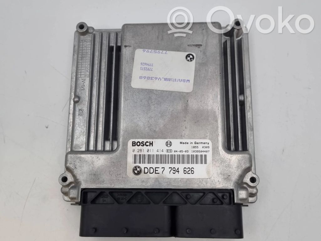 BMW X5 E53 Engine control unit/module 