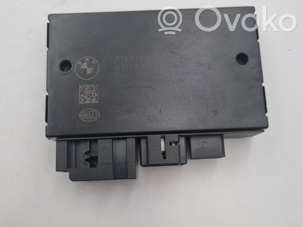 BMW 2 F45 Centralina/modulo rimorchio barra di traino 