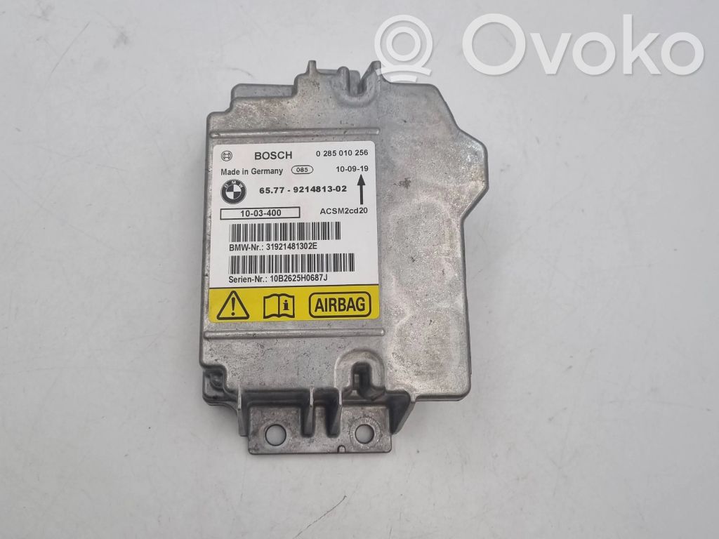 Airbag control unit/module   65779214813,31921481302E,0285010256,1032625H0687J,9214813,ACSM2C020