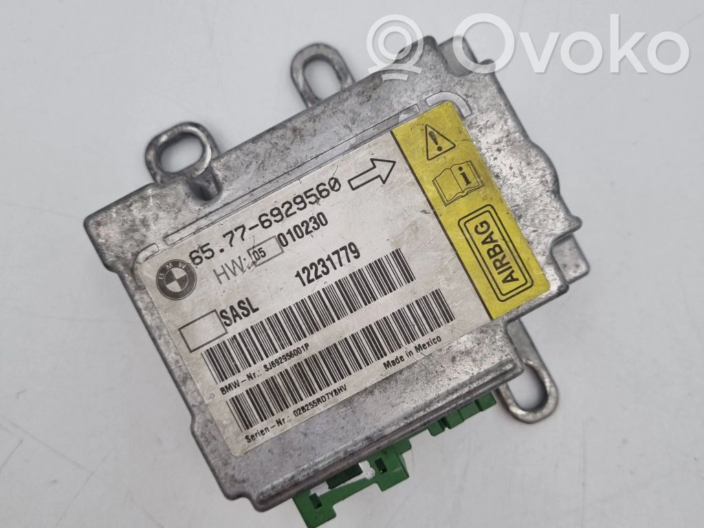 Airbag control unit/module   6929560,65776929560,12231779