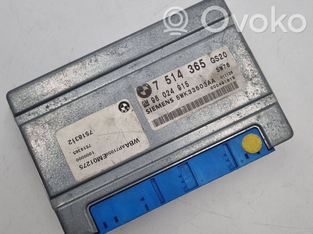 Gearbox control unit/module   96024915,7514365,5WK33503AA,1000000,24607514365,7518312