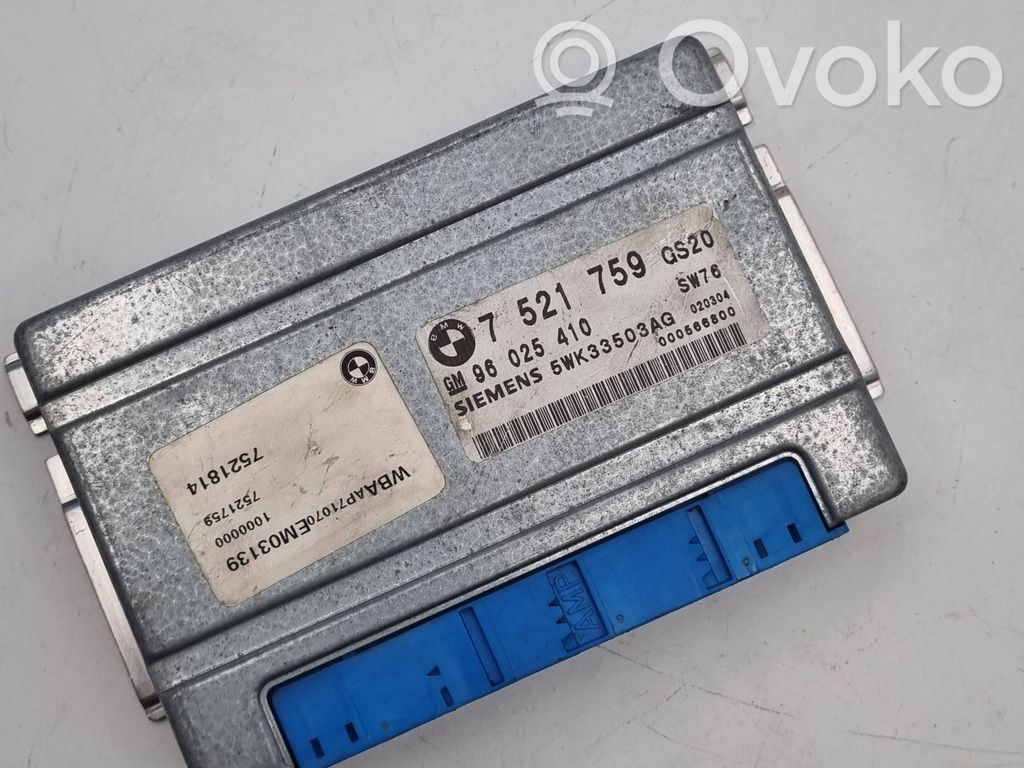 Gearbox control unit/module   7521759,96025410,5WK33503AG,1000000,24607521759,7521814