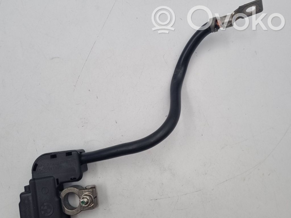 BMW 3 E90 E91 Cablu cu bornă negativă (baterie) 