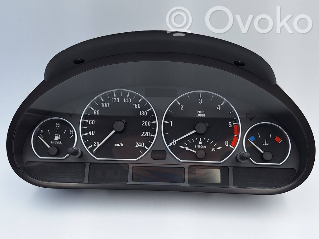 BMW 3 E46 Speedometer (instrument cluster) 