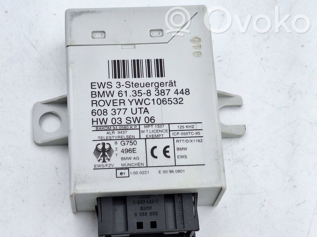 BMW 3 E46 Immobilizer control unit/module 