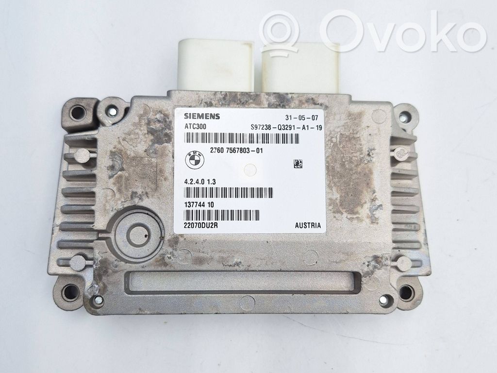 Gearbox control unit/module   7567803,27607567803,S97238D3291A1,13774410,22070UU2R,424013