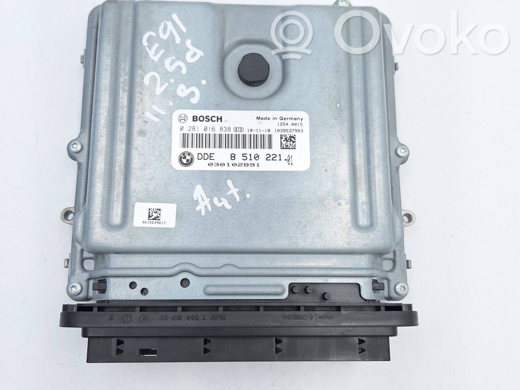BMW 3 E90 E91 Engine control unit/module 