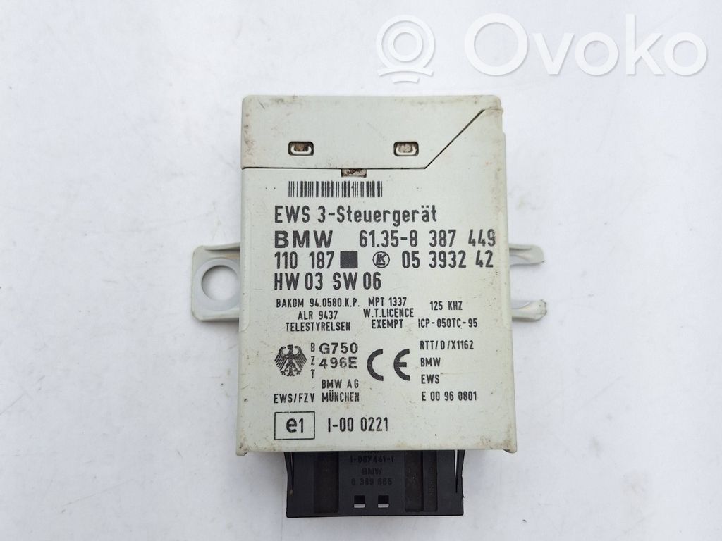 BMW 5 E39 Immobilizer control unit/module 